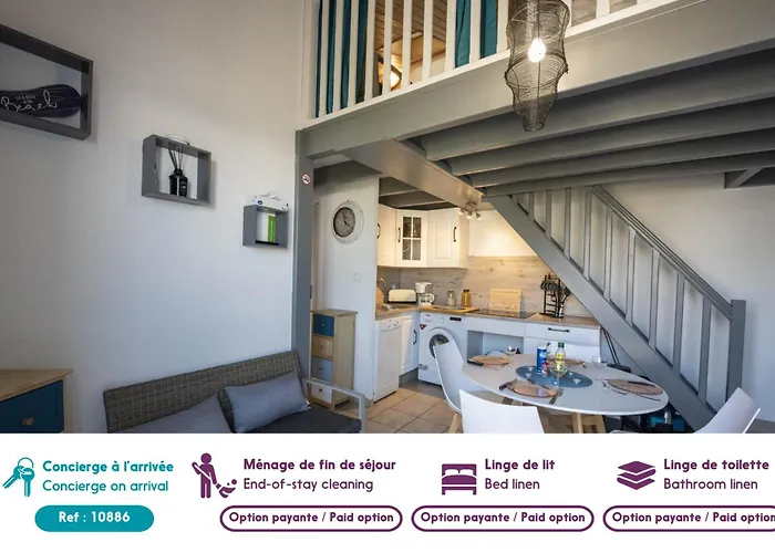 Maison Pour 4 Pers - Terrasse - 300M De La Plage